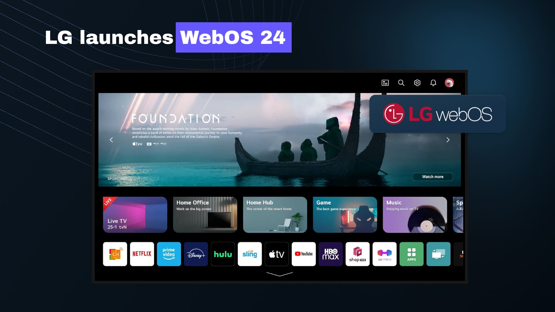 LG launches WebOS 24